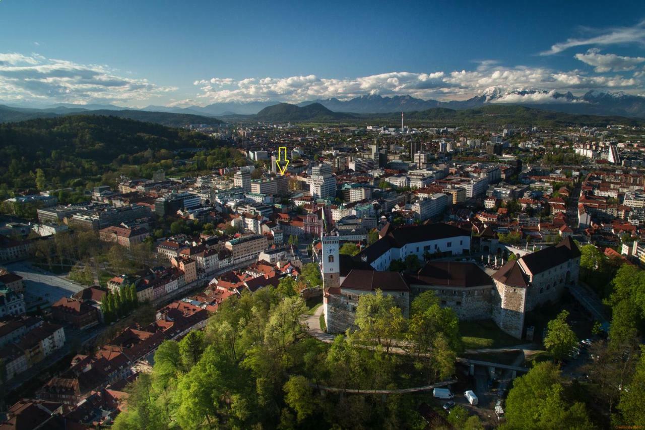 Apartment Optim Ljubljana Buitenkant foto