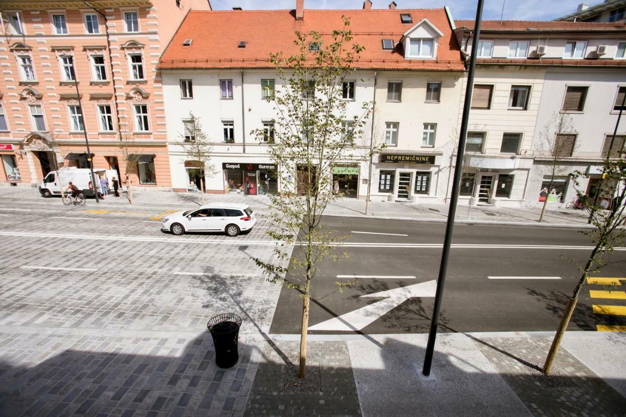 Apartment Optim Ljubljana Buitenkant foto